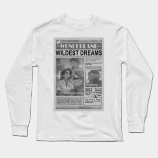 Nothing Lasts Forever Newspaper Long Sleeve T-Shirt